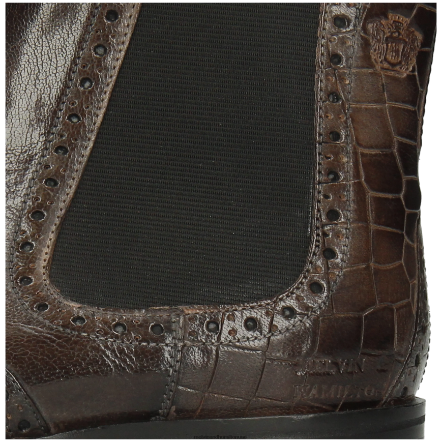 جريج 2 رمادي Melvin & Hamilton رجال جزمة الكاحل 42XF2X133