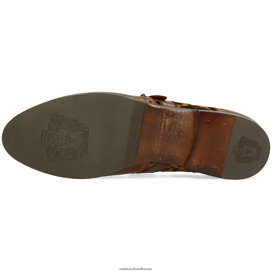 سيلينا 2 بني Melvin & Hamilton نحيف أحذية الراهب 42XF2X1490