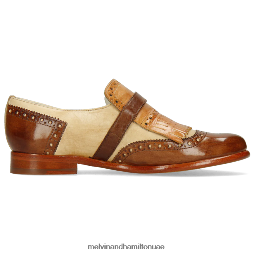 سيلينا 2 بني Melvin & Hamilton نحيف أحذية الراهب 42XF2X1495