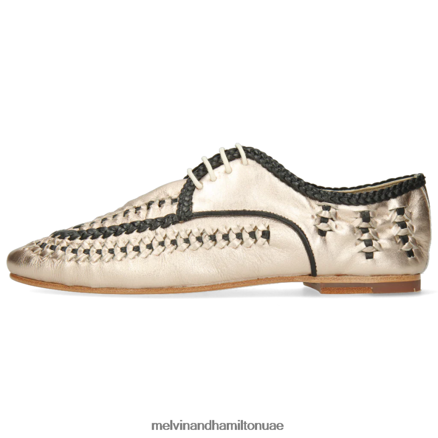 أفيانا 2 ذهب Melvin & Hamilton نحيف أحذية ديربي 42XF2X1531