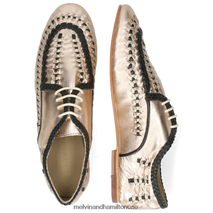 أفيانا 2 ذهب Melvin & Hamilton نحيف أحذية ديربي 42XF2X1531