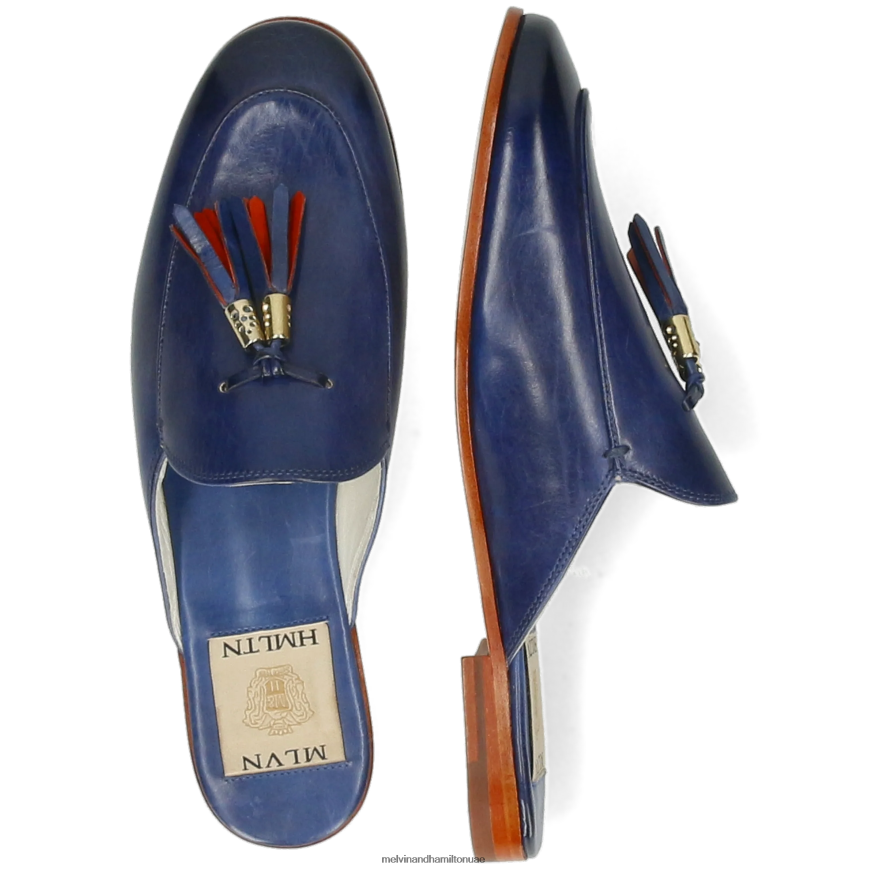 سكارليت 2 أزرق Melvin & Hamilton نحيف البغال 42XF2X1534