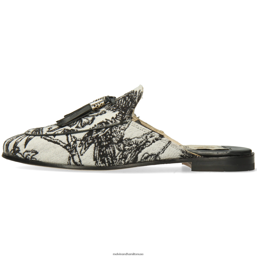 سكارليت 2 أسود Melvin & Hamilton نحيف البغال 42XF2X1541