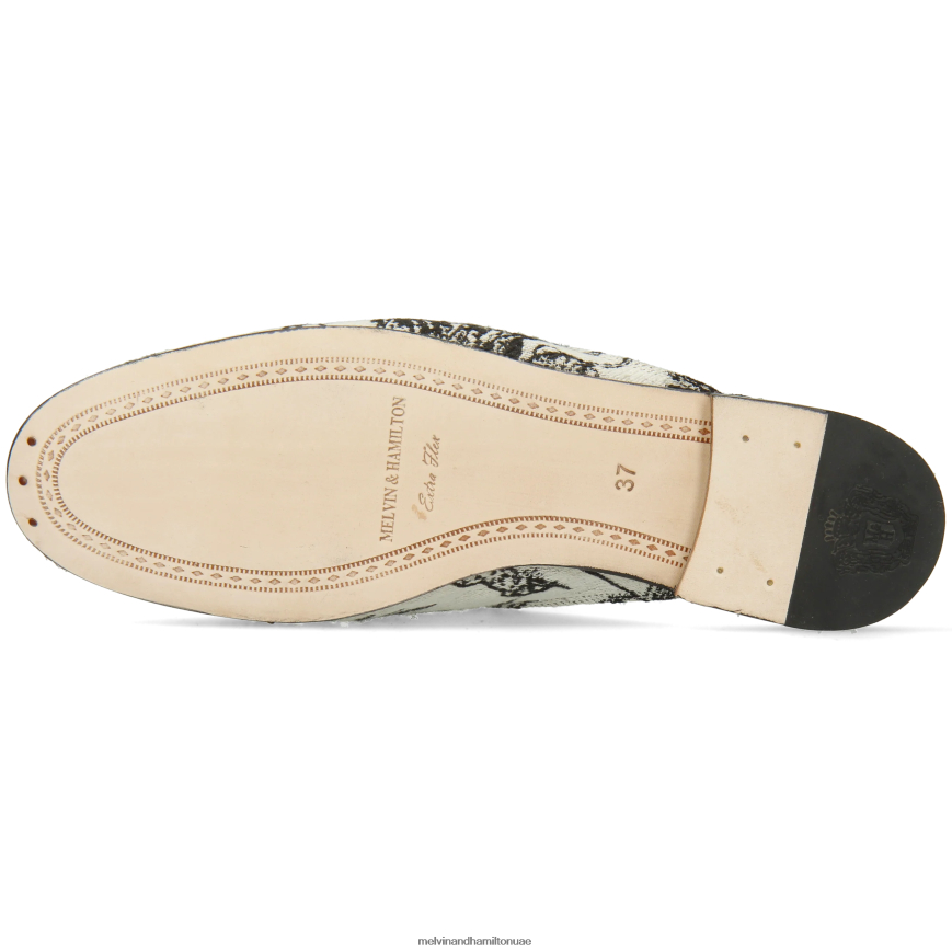 سكارليت 2 أسود Melvin & Hamilton نحيف البغال 42XF2X1541