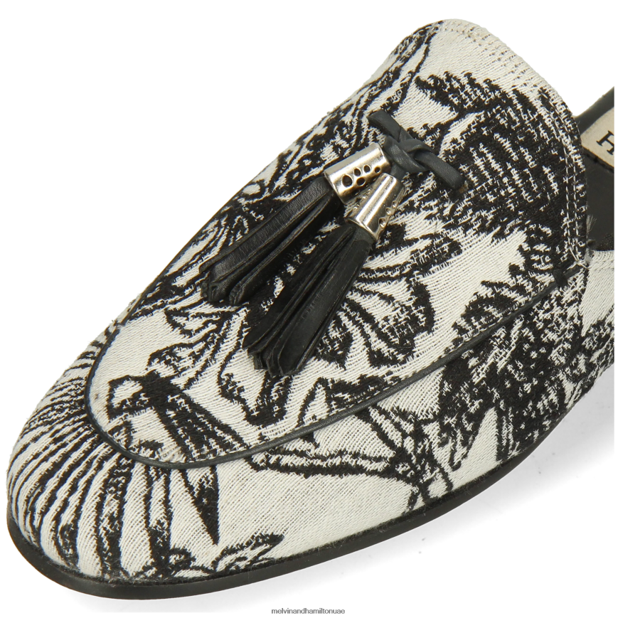 سكارليت 2 أسود Melvin & Hamilton نحيف البغال 42XF2X1541