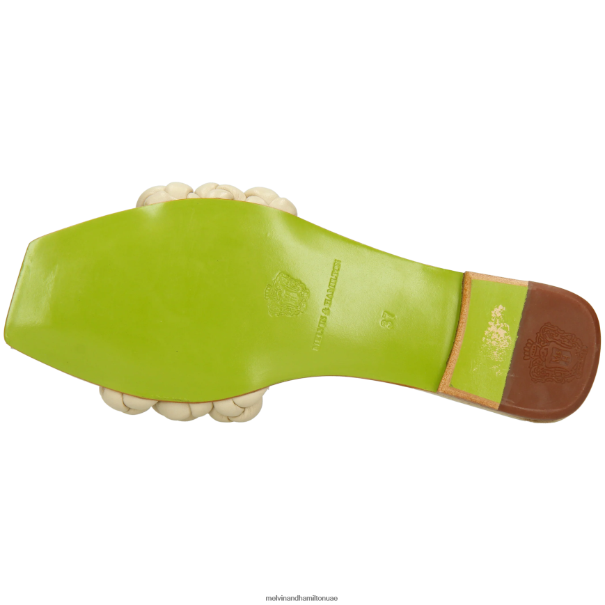 بروك 2 اللون البيج Melvin & Hamilton نحيف البغال 42XF2X1573