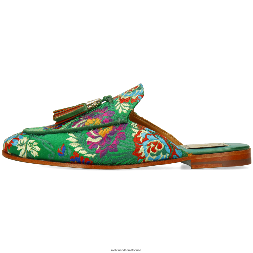 سكارليت 2 أخضر Melvin & Hamilton نحيف البغال 42XF2X1626