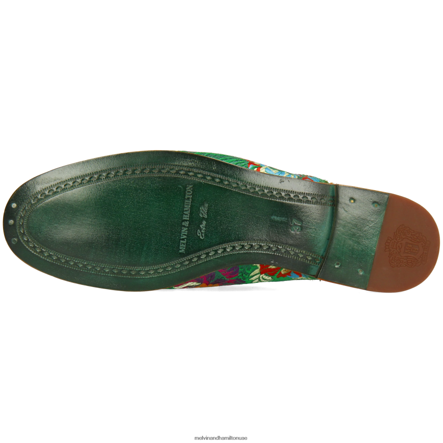 سكارليت 2 أخضر Melvin & Hamilton نحيف البغال 42XF2X1626