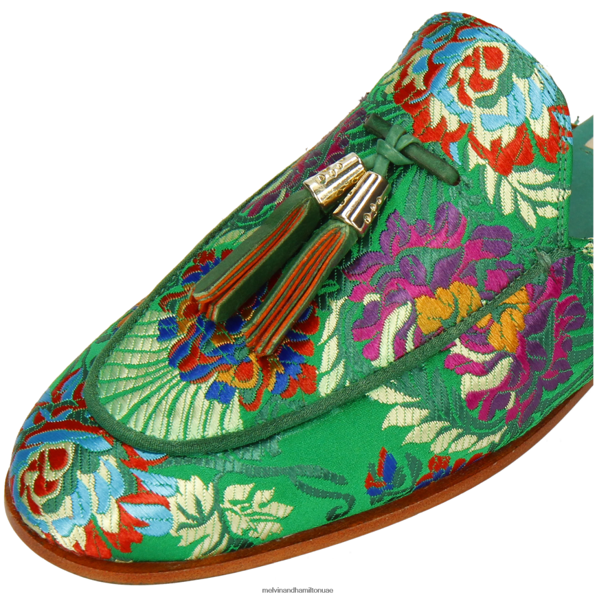 سكارليت 2 أخضر Melvin & Hamilton نحيف البغال 42XF2X1626