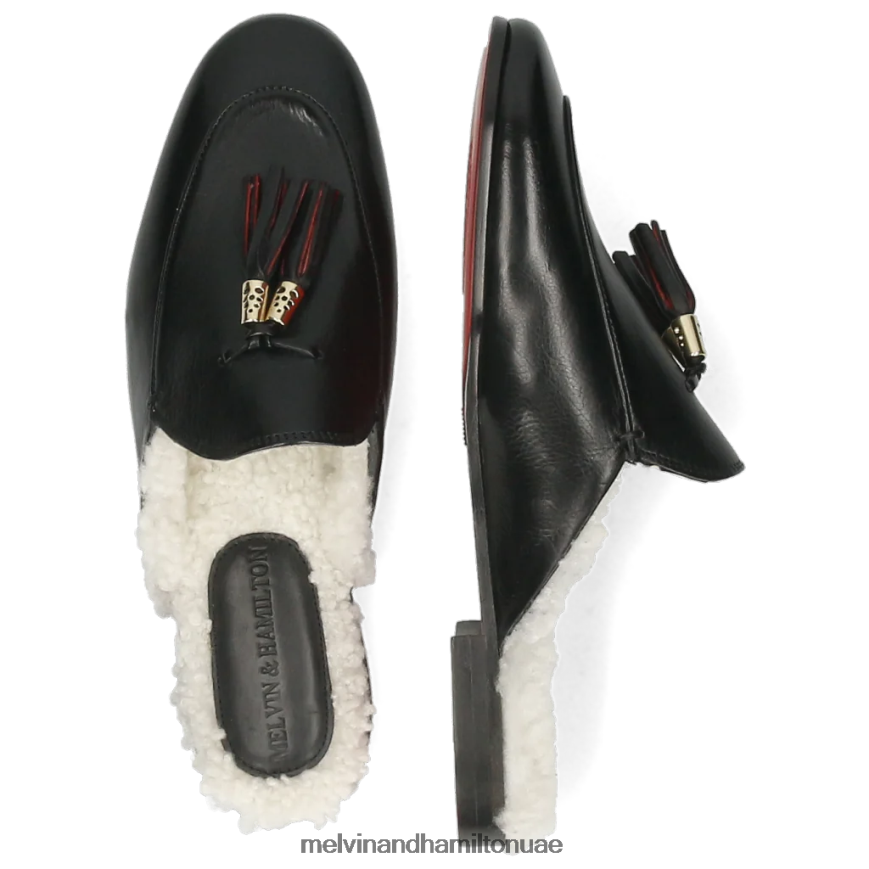 سكارليت 2 أسود Melvin & Hamilton نحيف البغال 42XF2X1694