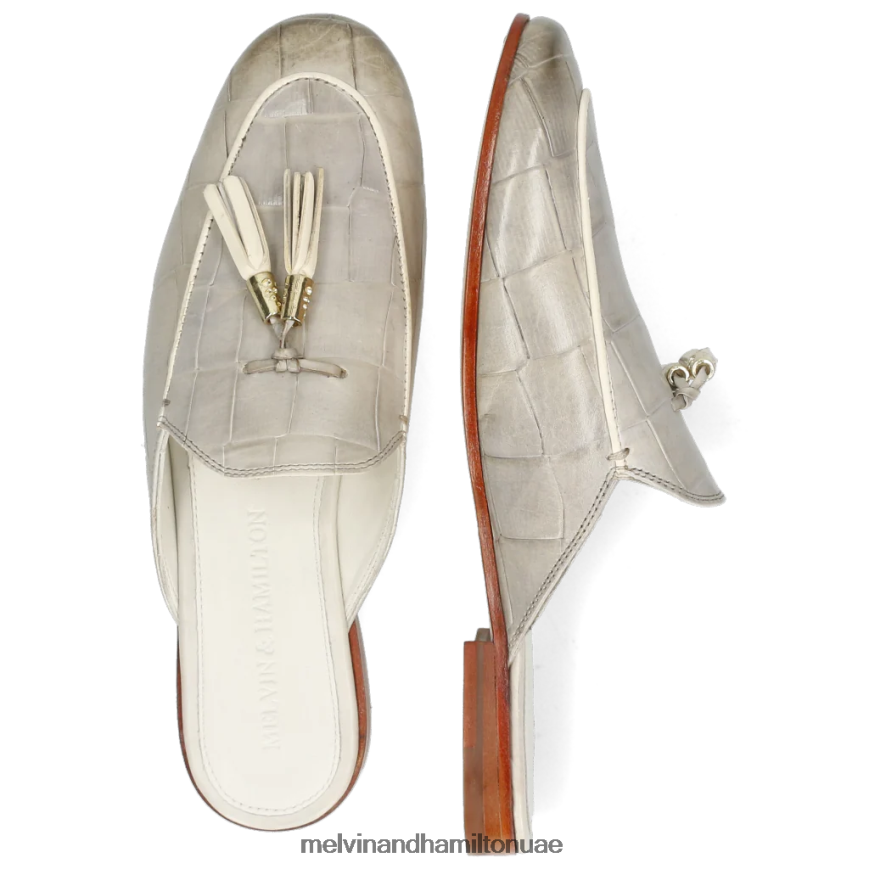 سكارليت 2 رمادي Melvin & Hamilton نحيف البغال 42XF2X1718