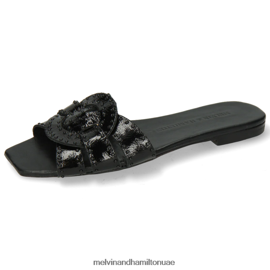 ساندرين 2 أسود Melvin & Hamilton نحيف البغال 42XF2X1722