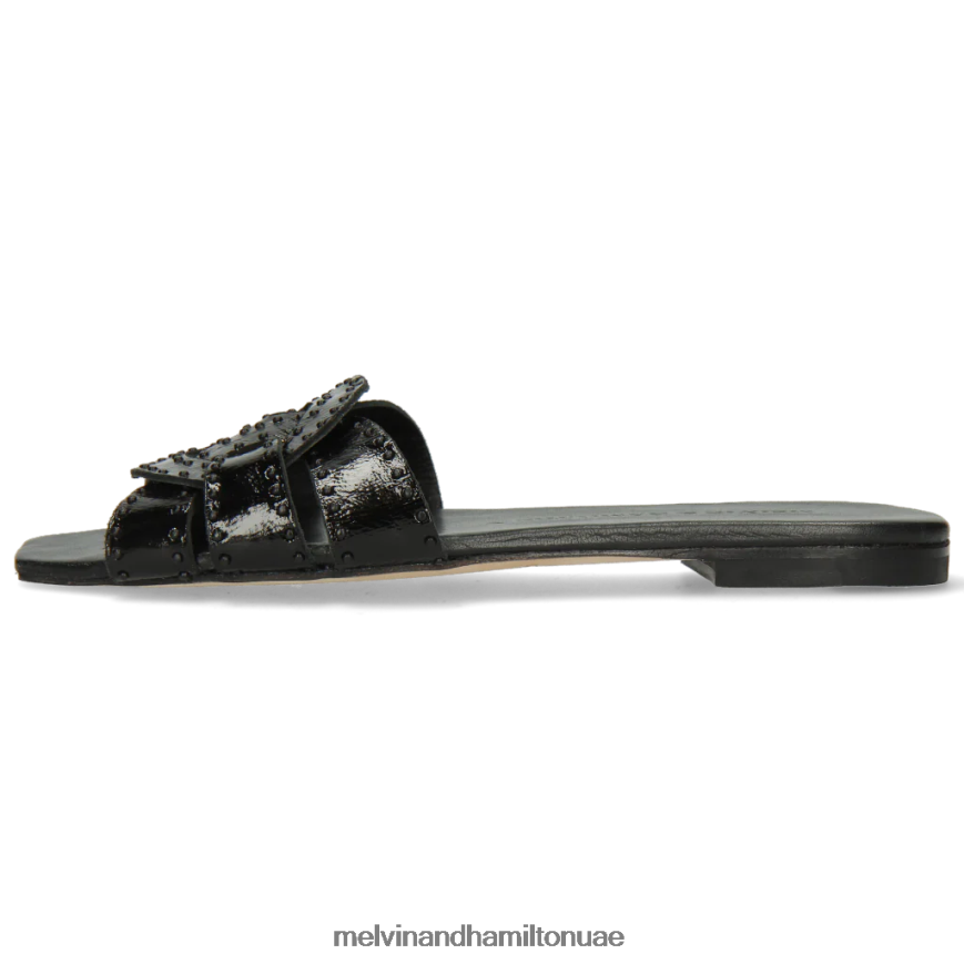 ساندرين 2 أسود Melvin & Hamilton نحيف البغال 42XF2X1722