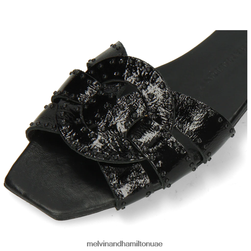 ساندرين 2 أسود Melvin & Hamilton نحيف البغال 42XF2X1722