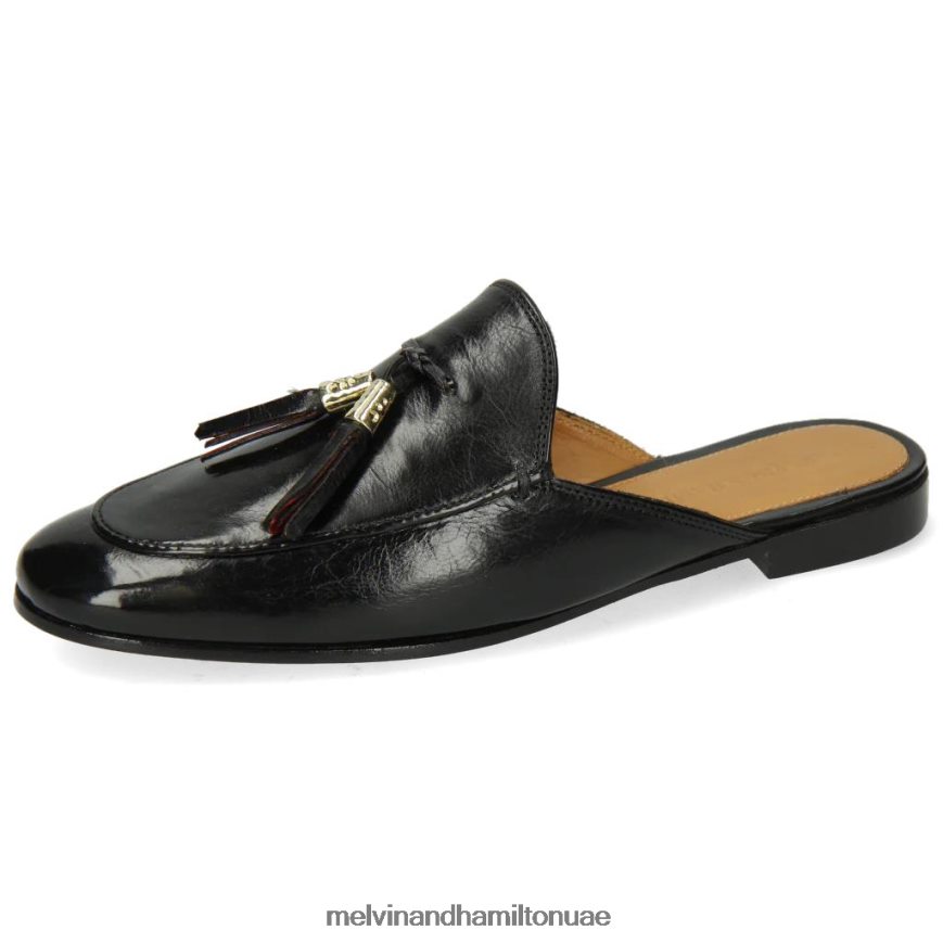 سكارليت 2 أسود Melvin & Hamilton نحيف البغال 42XF2X1752