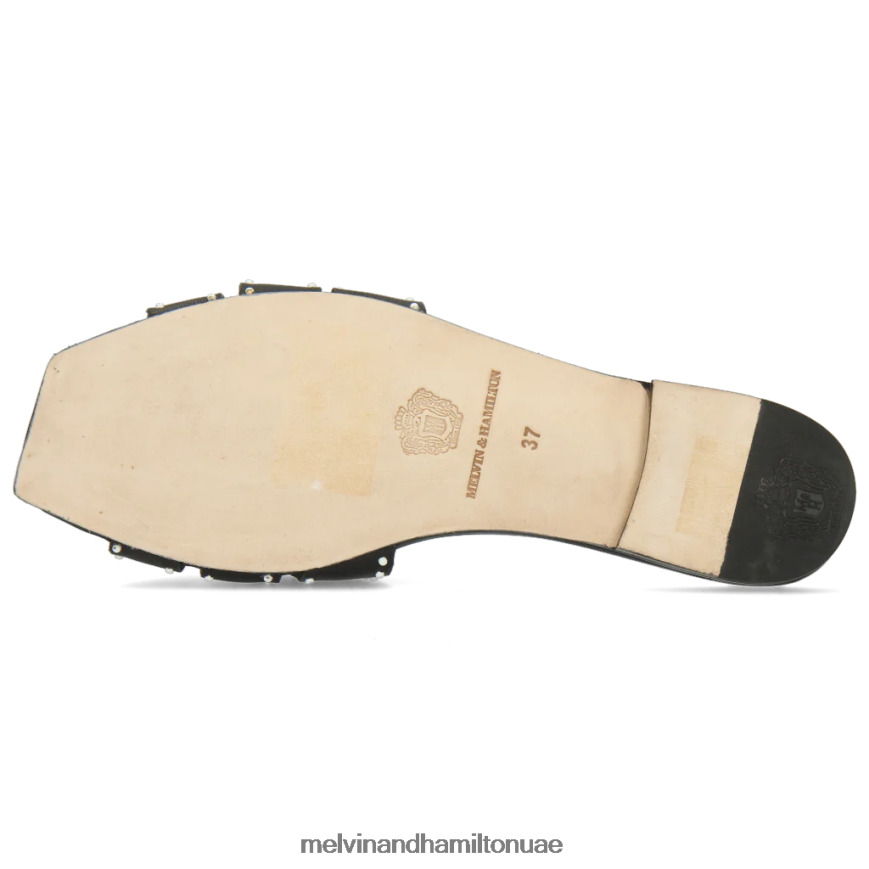 ساندرين 2 أسود Melvin & Hamilton نحيف البغال 42XF2X1755