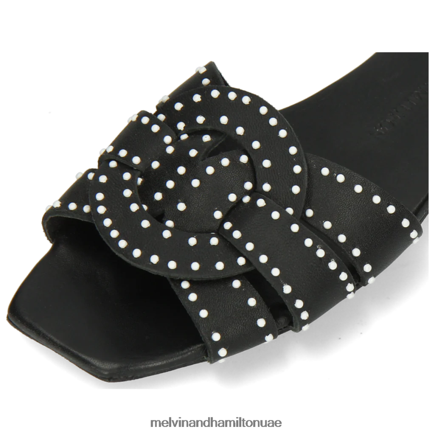 ساندرين 2 أسود Melvin & Hamilton نحيف البغال 42XF2X1755