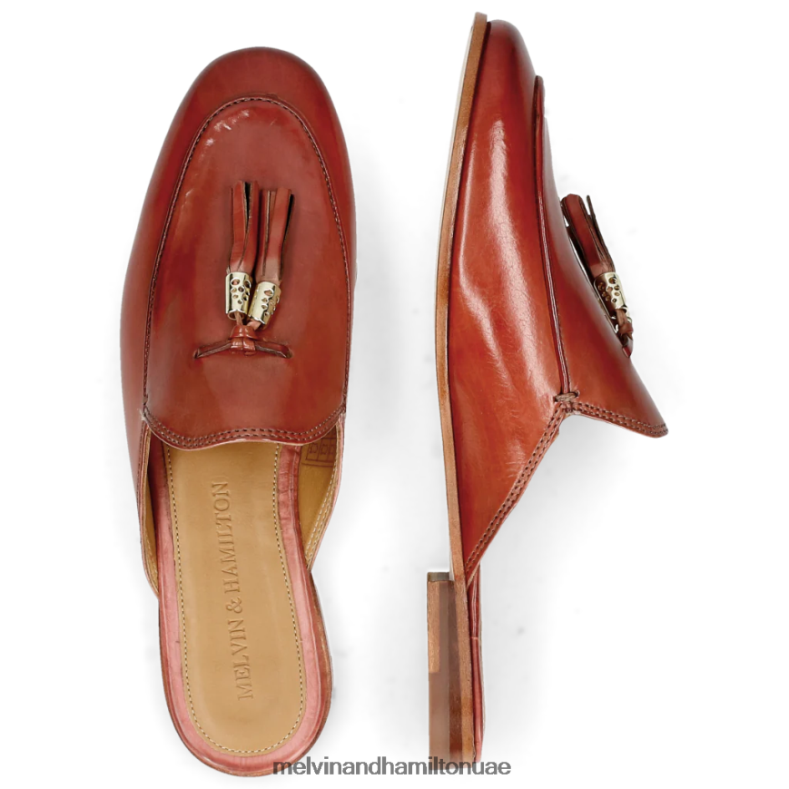 سكارليت 2 أحمر Melvin & Hamilton نحيف البغال 42XF2X1770