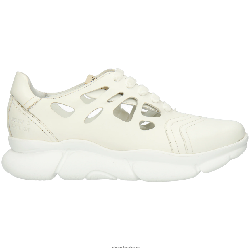 أبريل 2 أبيض Melvin & Hamilton نحيف أحذية رياضية 42XF2X1827