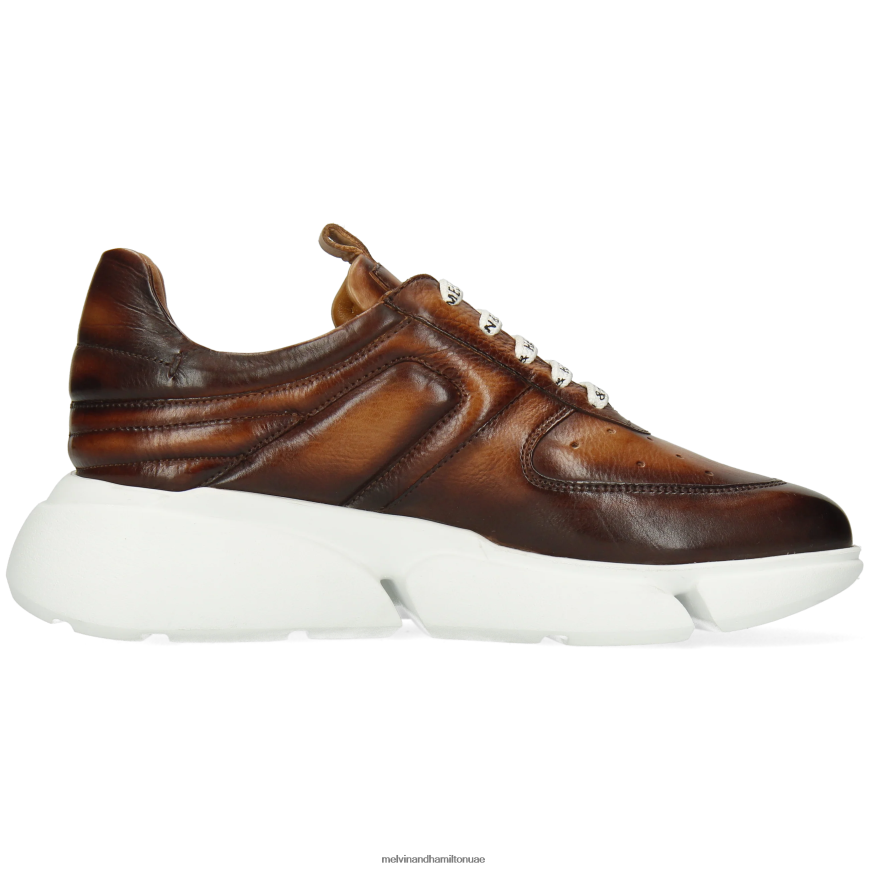 تيسا 2 بني Melvin & Hamilton نحيف أحذية رياضية 42XF2X1841