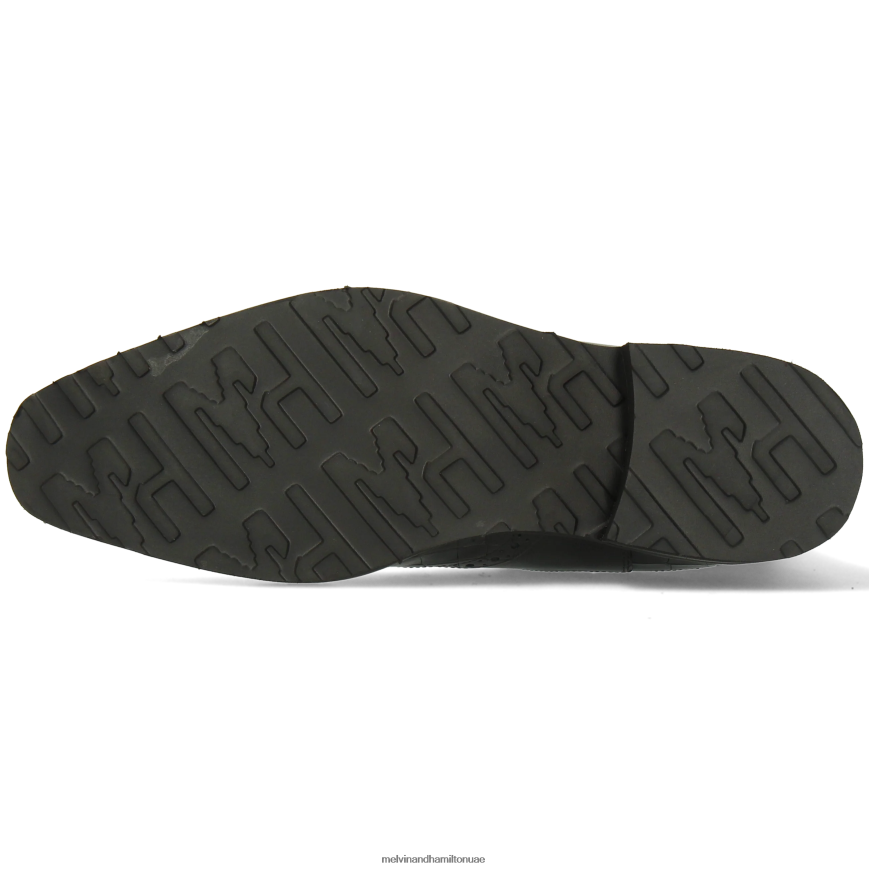 فلين 2 أسود Melvin & Hamilton رجال جزمة الكاحل 42XF2X24