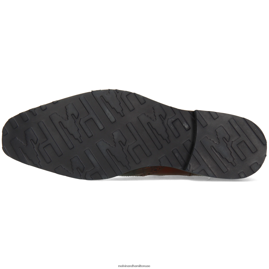 فلين 2 بني Melvin & Hamilton رجال جزمة الكاحل 42XF2X28