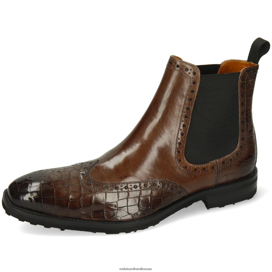 فلين 2 رمادي Melvin & Hamilton رجال جزمة الكاحل 42XF2X30