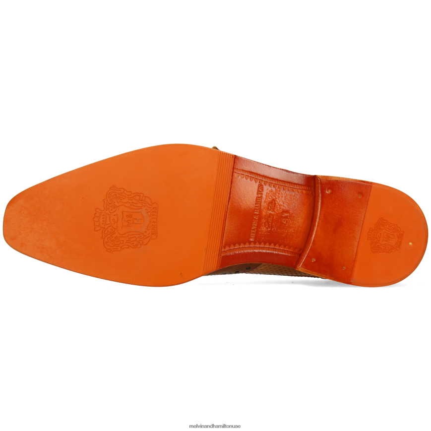 مارتن 2 بني Melvin & Hamilton رجال أحذية الراهب 42XF2X345