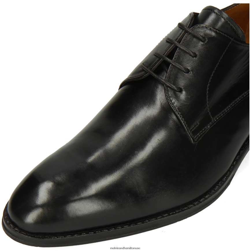 كين 2 أسود Melvin & Hamilton رجال أحذية ديربي 42XF2X361