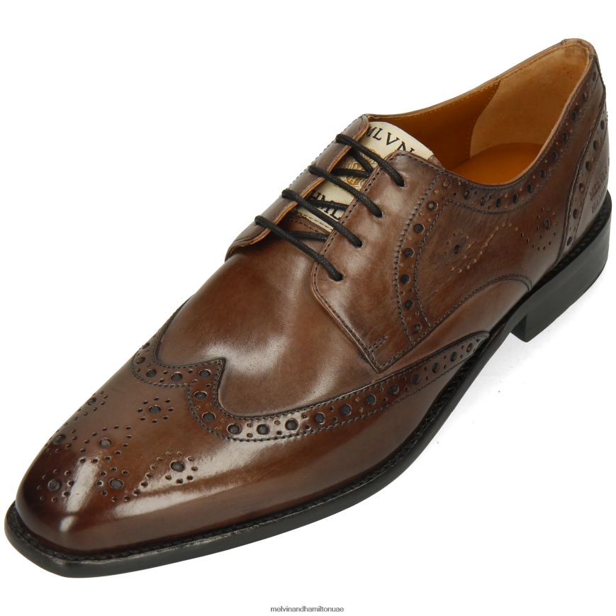 ديلان 2 رمادي Melvin & Hamilton رجال أحذية ديربي 42XF2X365