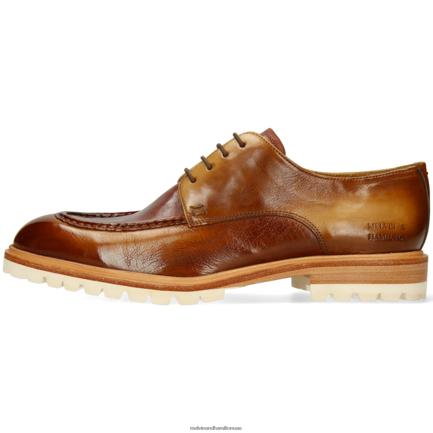 جورج 2 بني Melvin & Hamilton رجال أحذية ديربي 42XF2X394