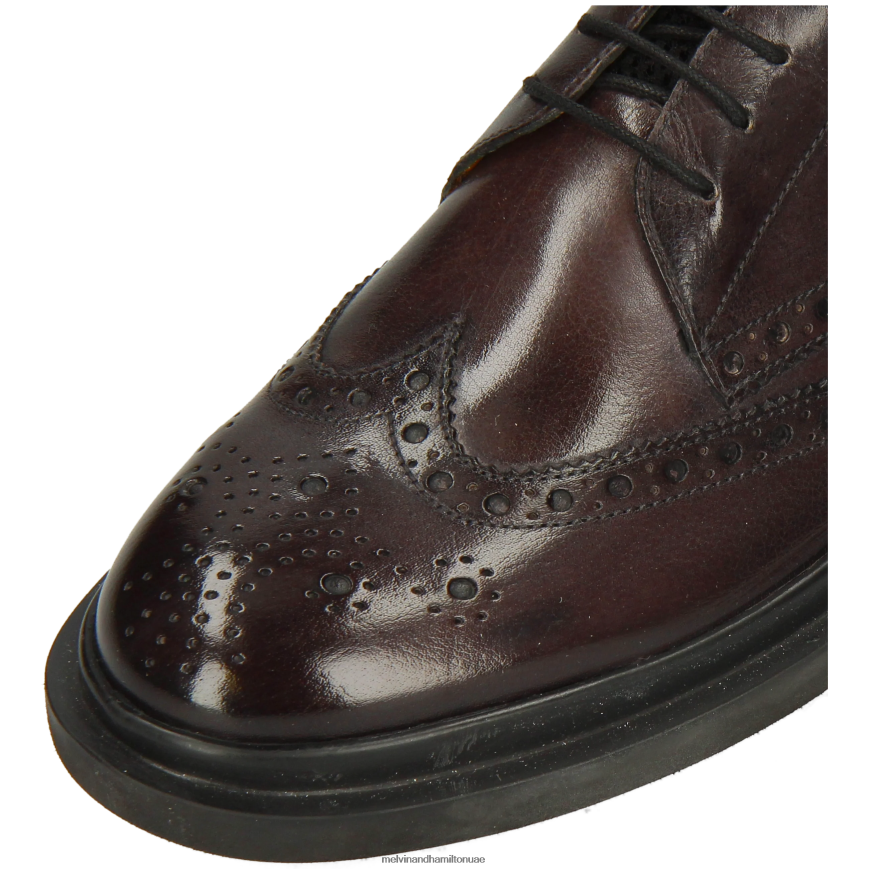 رون 2 رمادي داكن Melvin & Hamilton رجال أحذية ديربي 42XF2X463