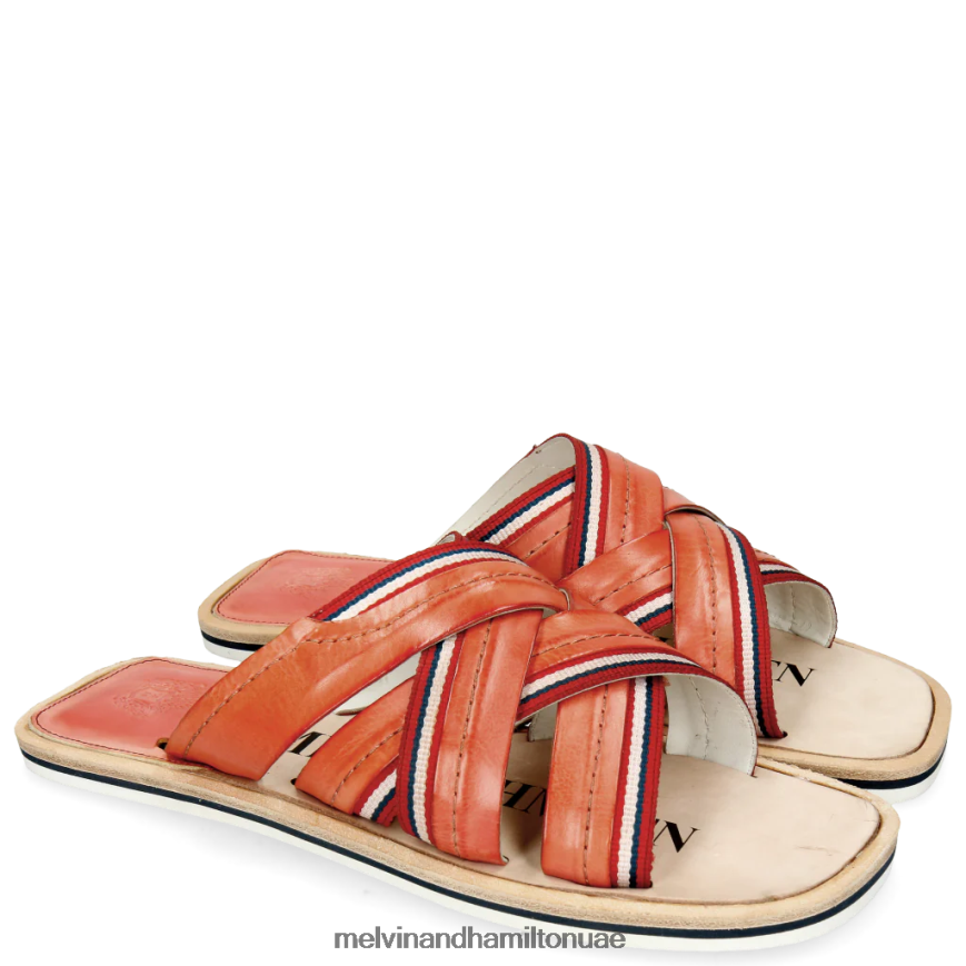 بوب 2 البرتقالي Melvin & Hamilton رجال البغال 42XF2X734