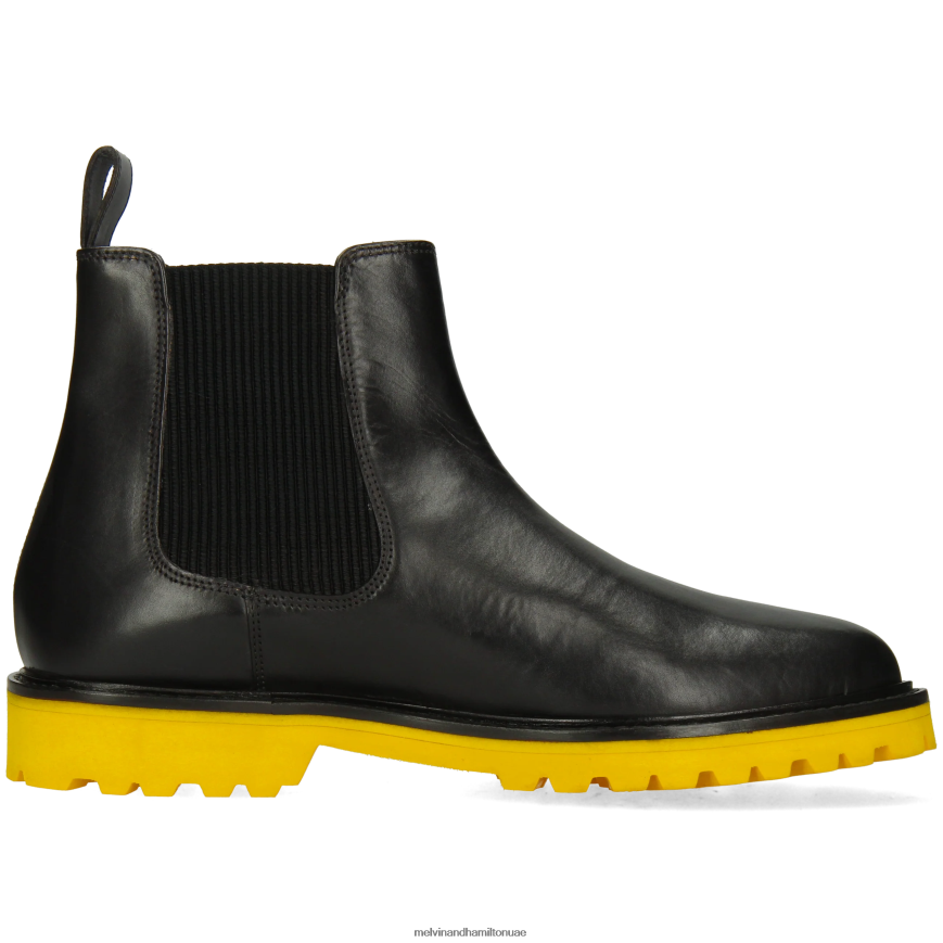 ديكستر 2 أسود Melvin & Hamilton رجال جزمة الكاحل 42XF2X86