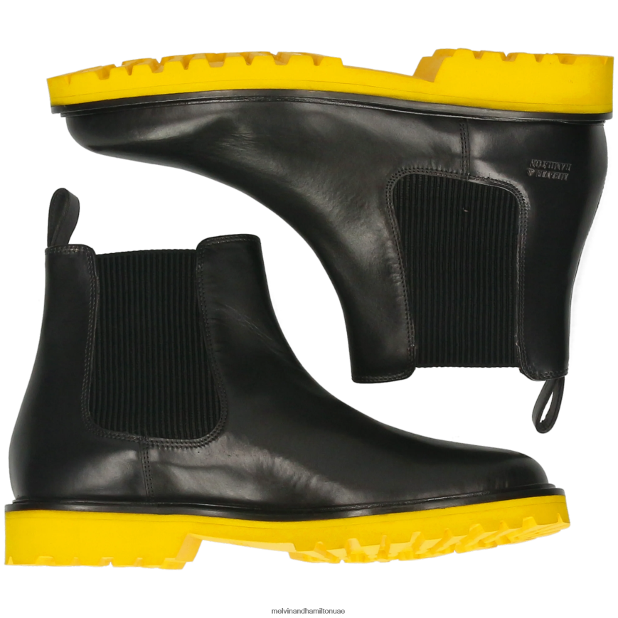 ديكستر 2 أسود Melvin & Hamilton رجال جزمة الكاحل 42XF2X86