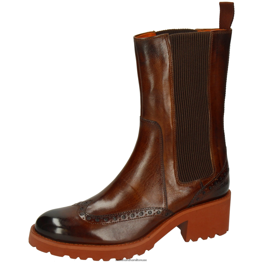 أبيجيل 2 بني Melvin & Hamilton نحيف جزمة الكاحل 42XF2X927