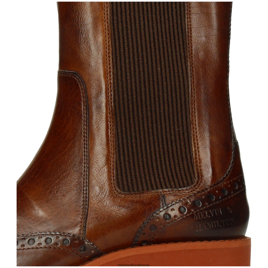 أبيجيل 2 بني Melvin & Hamilton نحيف جزمة الكاحل 42XF2X927
