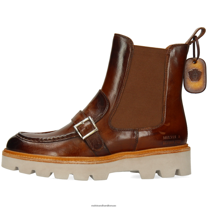 ماريا 2 بني Melvin & Hamilton نحيف جزمة الكاحل 42XF2X940
