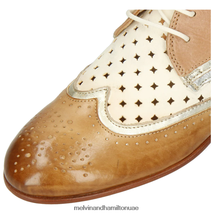 سالي 30 البني الفاتح Melvin & Hamilton نحيف جزمة الكاحل 42XF2X1134