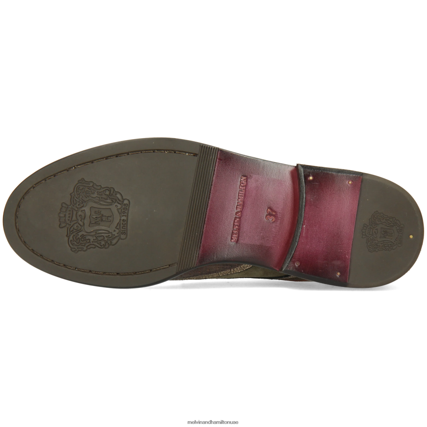 سالي 30 متعدد Melvin & Hamilton نحيف جزمة الكاحل 42XF2X807