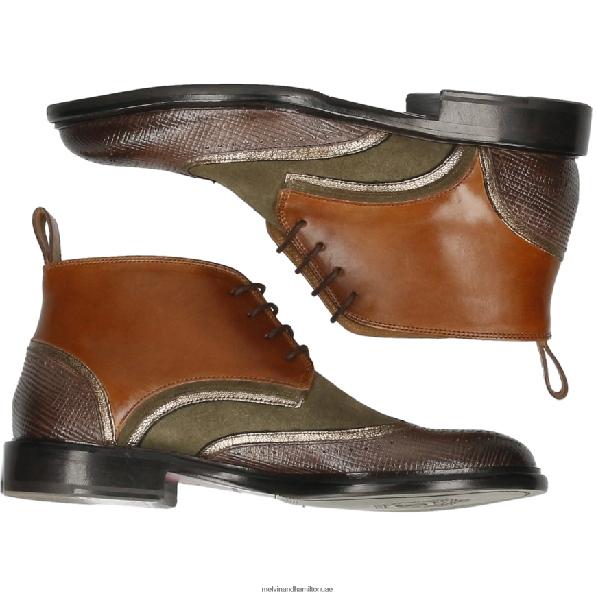 سالي 30 متعدد Melvin & Hamilton نحيف جزمة الكاحل 42XF2X807