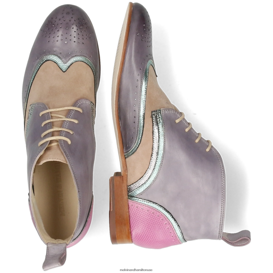 سالي 30 متعدد Melvin & Hamilton نحيف جزمة الكاحل 42XF2X992