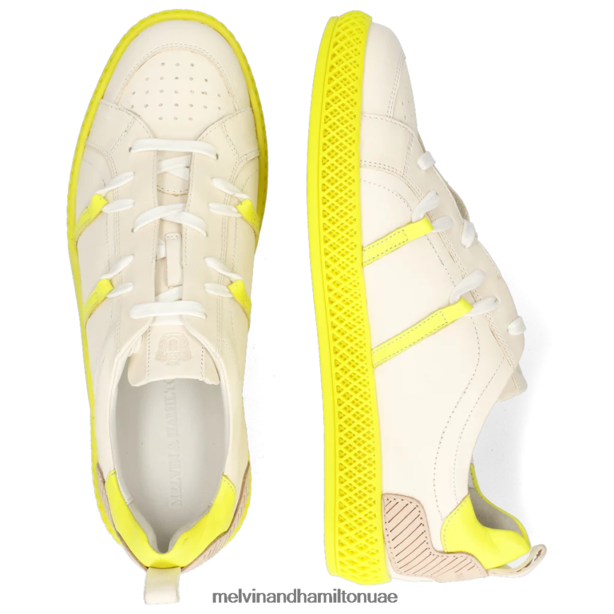 هارفي 31 أبيض Melvin & Hamilton رجال أحذية رياضية 42XF2X654