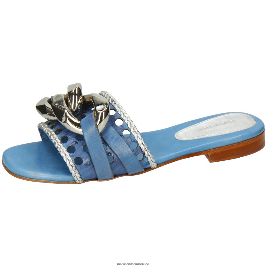 نيكيتا 33 أزرق Melvin & Hamilton نحيف البغال 42XF2X1537