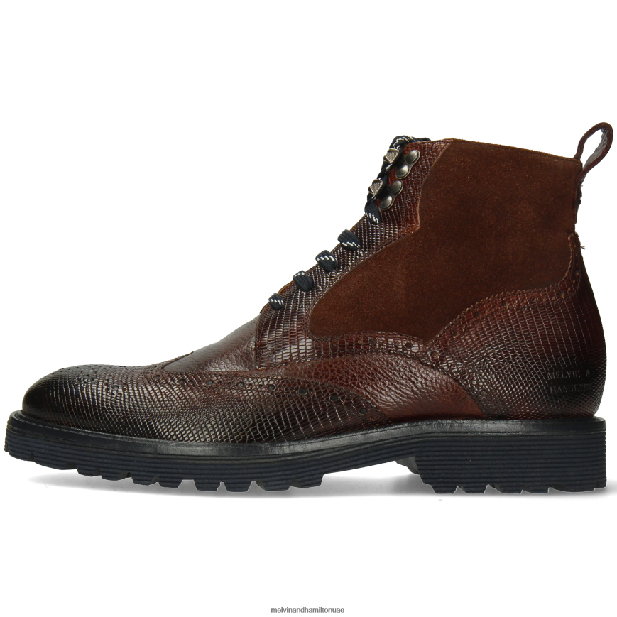 تريفور 34 بني Melvin & Hamilton رجال جزمة الكاحل 42XF2X38