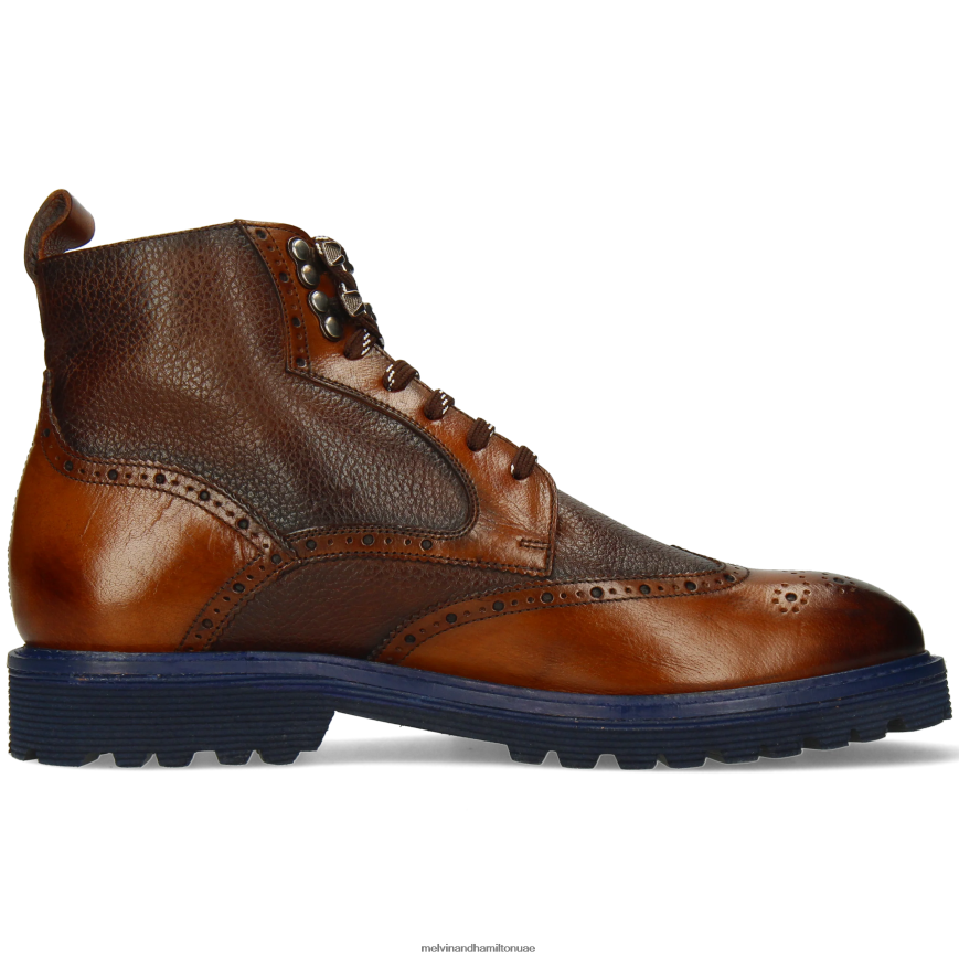 تريفور 34 بني Melvin & Hamilton رجال جزمة الكاحل 42XF2X79