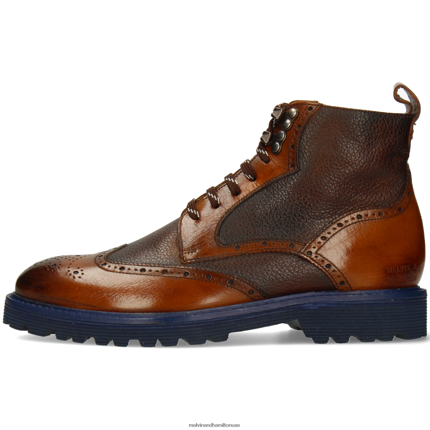 تريفور 34 بني Melvin & Hamilton رجال جزمة الكاحل 42XF2X79