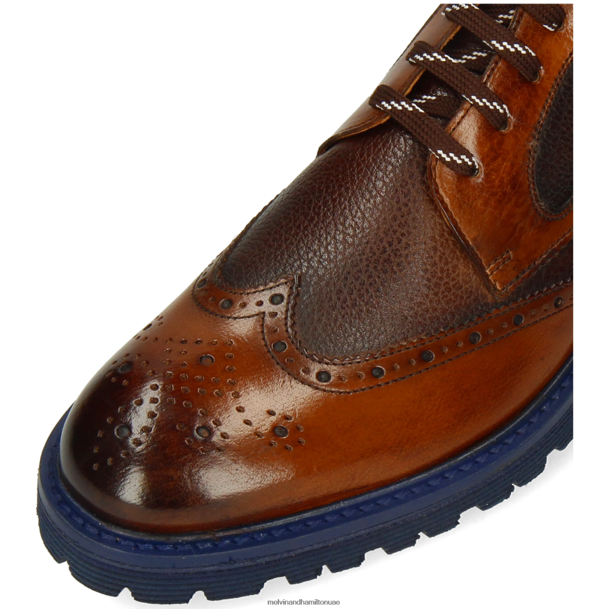 تريفور 34 بني Melvin & Hamilton رجال جزمة الكاحل 42XF2X79