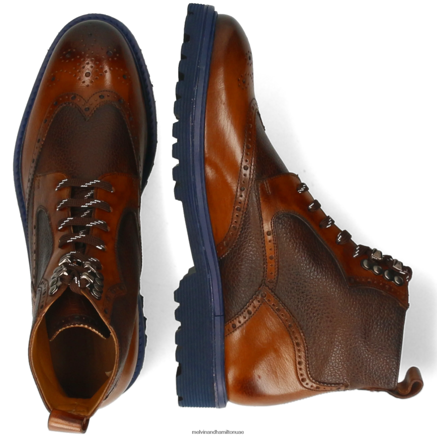 تريفور 34 بني Melvin & Hamilton رجال جزمة الكاحل 42XF2X79