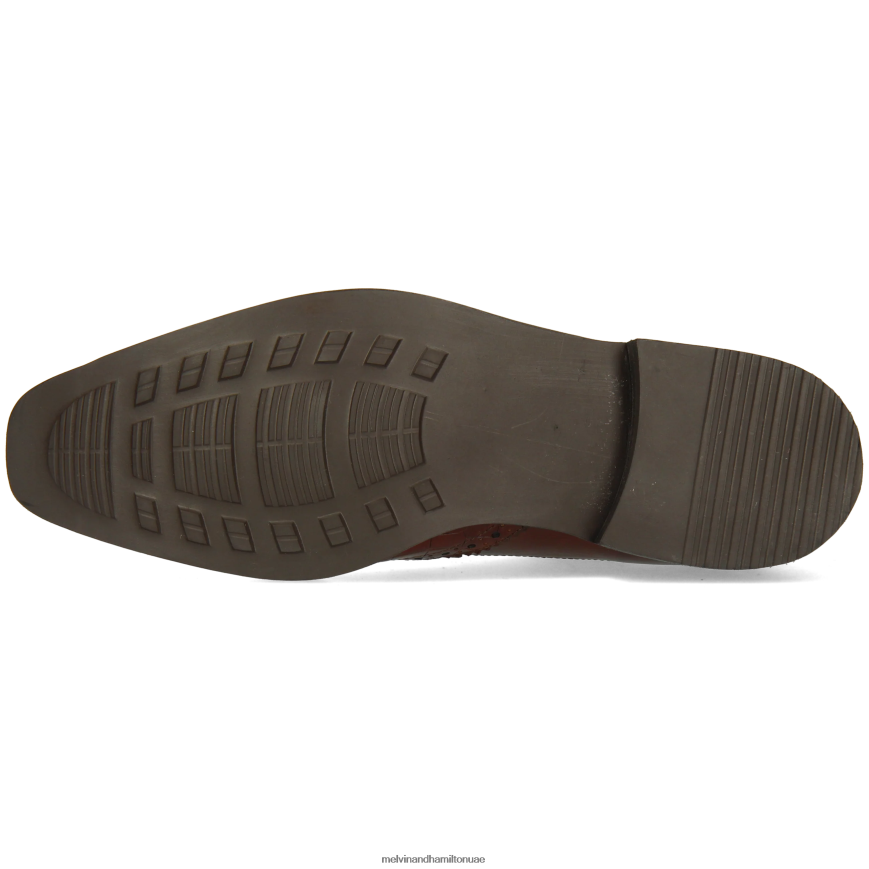 جيف 34 بني Melvin & Hamilton رجال جزمة الكاحل 42XF2X85